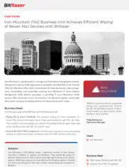 Preview of the Iron Mountain Case Study