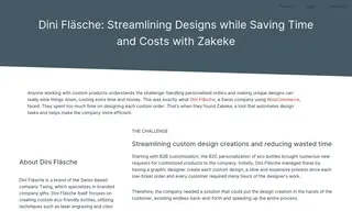 Preview of the Dini Fläsche Case Study