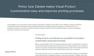 Preview of the Printu Case Study