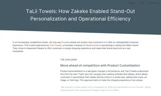 Preview of the TaLii Towels Case Study