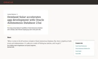 Preview of the Deinland Solar Case Study