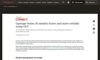 Preview of the Upstage Case Study