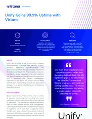 Preview of the Unify Case Study
