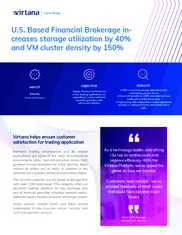 Preview of the U.S. Based Financial Brokerage Firm Case Study