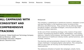 Preview of the Global Healthcare Technology Company Case Study