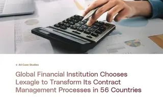 Preview of the Global Financial Institution Case Study