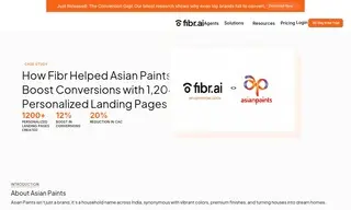 Preview of the Asian Paints Case Study