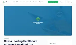 Preview of the Leading Healthcare Provider Case Study