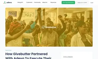 Preview of the Givebutter Case Study