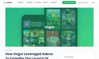 Preview of the Imgur Case Study