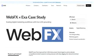 Preview of the WebFX Case Study