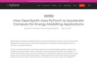 Preview of the OpenSynth Case Study