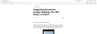 Preview of the VSCO Case Study