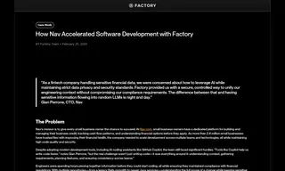 Preview of the Nav Case Study