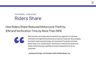 Preview of the Riders Share Case Study