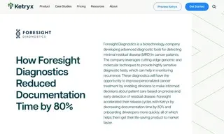 Preview of the Foresight Diagnostics Case Study