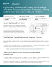 Preview of the Holy Rosary Credit Union Case Study