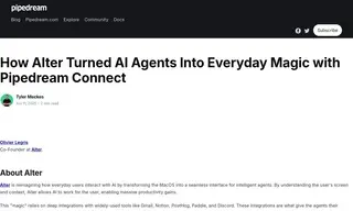 Preview of the Alter Case Study