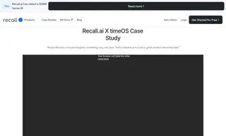Preview of the timeOS Case Study