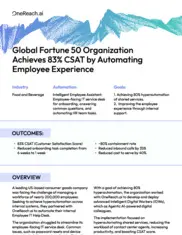 Preview of the Leading US-Based Consumer Goods Company Case Study