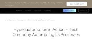 Preview of the Large Tech Company Case Study
