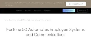 Preview of the Fortune 50 Company Case Study