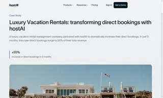 Preview of the Luxury Vacation Rental Management Company Case Study