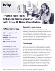 Preview of the Trusted Tech Team Case Study
