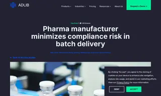 Preview of the Large Pharma manufacturer Case Study