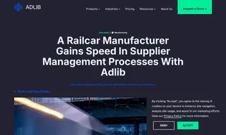 Preview of the Large Railcar Manufacturer Case Study