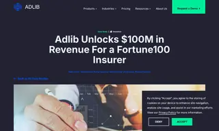 Preview of the Fortune 100 Insurance Provider Case Study