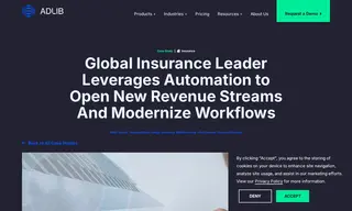 Preview of the Global Insurance Leader Case Study