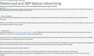 Preview of the MasterCard Case Study