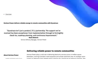 Preview of the Horizon Power Case Study