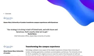 Preview of the Queen Mary University of London Case Study