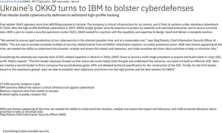 Preview of the OKKO Case Study
