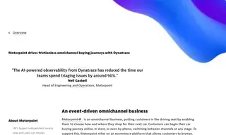 Preview of the Motorpoint Case Study