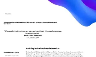 Preview of the Shriram Capital Case Study