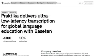 Preview of the Praktika.ai Case Study