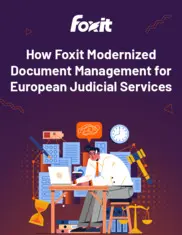 Preview of the European Judicial Services Case Study