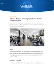 Preview of the Fitness World Case Study