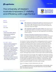 Preview of the University of Western Australia Case Study