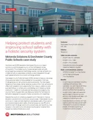 Preview of the Dorchester County Public Schools Case Study