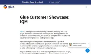 Preview of the IQM Case Study