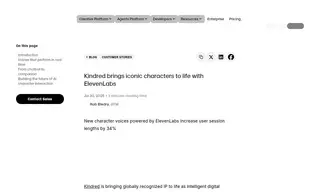 Preview of the Kindred Case Study