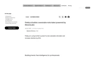 Preview of the Fieldy.ai Case Study