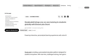 Preview of the StudyLabAI Case Study