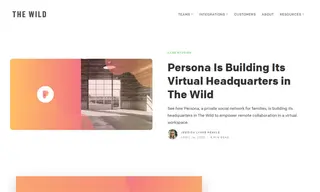 Preview of the Persona Case Study