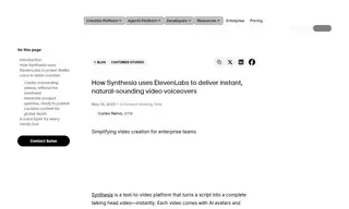 Preview of the Synthesia Case Study