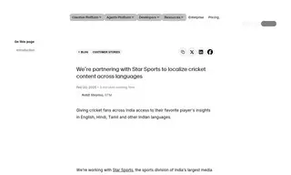 Preview of the Star Sports Case Study